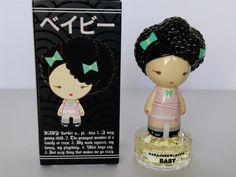 "Collectible miniature. Japanese doll, fragrance \"Baby\" Lovers line. Eau de toilette spray 10 ml / 0.34 fl.oz. Supplied with box. The scent is powdery-fresh. It was last marketed by Coty.. Discontinued. Look at the pictures carefully, they are a very important part of the description. All items will be shipped, from Italy, all over the world, and carefully packed. They can be insured at a low price, if requested. Thank you for visiting my shop. Buy with confidence.. Seriousness and commitment Random Stuff To Buy, Harajuku Lovers, Old Spice, Thrift Finds, Perfume Lover, Japanese Dolls, Perfume Collection, Art Toy, Cool Things To Buy