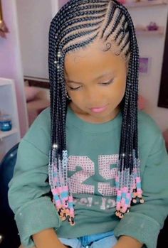 New Braided Hairstyles, Hair Braider, Kids' Braids, Toddler Hairstyles, Black Kids Hairstyles, Braided Hairstyle