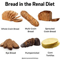 Best Bread for Kidney Disease: Understanding Your Options - Plant-Powered Kidneys | Renal Diet For Kidney Health Kidney Diet Food Lists, Renal Diet Food List, Kidney Foods, Ckd Diet, Renal Recipes, Kidney Healthy Foods, Diet Bread, Kidney Friendly Recipes Renal Diet, Food For Kidney Health