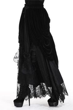 Guinevere Dress, Velvet Maxi Skirt, Gothic Skirts, Witchy Fashion, Velvet Maxi, Black Maxi Skirt, Original Characters