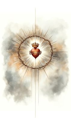 Celebrate the beauty and depth of your Christian faith with our minimalist printable digital art, ‘Sacred Heart of Jesus.’ This watercolor art has been meticulously crafted with love and devotion, designed to uplift your spirit and bring a touch of divine inspiration to your living or working space. Featuring a minimalist depiction of Jesus as the Lamb, this Christian print serves as a powerful reminder of faith and sacrifice. Perfect for religious decor, this inspirational art piece from Celestial Art Gallery will add a meaningful accent to any home decor print collection. Enhance your space with this faith-based decor, bringing religious wall art that resonates with the profound message of the Bible story into your home. Sacred Heart Watercolor, Sacred Heart Of Jesus Wallpaper, Jesus Watercolor, Catholic Symbols, Sacred Heart Art, Catholic Wallpaper, Virgin Mary Art, Christian Art Print, Jesus Drawings