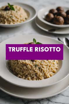 A photo of a  Truffle Risotto a Risotto Recipes Truffle Risotto, Easy Risotto, Risotto Recipes Easy, Risotto Recipe, Mushroom Risotto, Risotto Recipes, Creamy Mushrooms, Classic Italian, Dining Experience