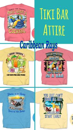 Tropical T-shirts Key West Style Homes, Key West Decor, Key West Style, Tropical Wall Decor, Tiki Decor, Tiki Bar Decor, Metal Drum, Sand Dollars, Island Decor