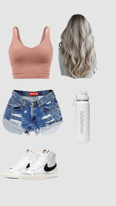 Cute Highschool Outfits, Outfit Inspo Summer, Tomboy Style Outfits, Cute Preppy Outfits, Teenager Outfits, Simple Trendy Outfits