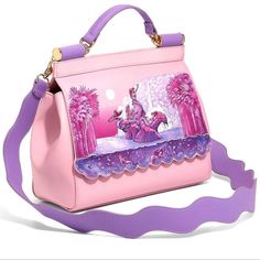 Disney (By Loungefly) - Features This Beautiful Pink/Purple Handbag Designed With Lagoon Lounging Mermaids. Great Accessory For Your Next Visit To Disney Or Even For Your Daily Use. Designed With Gold-Toned Hardware And Includes A Detachable Purple Strap For Use As A Shoulder Bag. Brand New, Never Used. -Details - Magnetic Closures - 1 Open Inner Pocket - L: 11” X W: 4.5” X H: 6.5” Peter Pan Mermaid Lagoon, Disney Mermaids, Peter Pan Mermaids, Loungefly Purse, Disney Tote Bags, Peter Pan Disney, Disney Dooney, Purple Handbags, Mermaid Lagoon