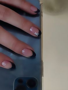 Nails With An N Initial, Nails With A K Initial, Black Initial Nails, K Nails Initial, K Initial Nails, A Initial Nails, C Initial Nails, Nail Ideas With Initial