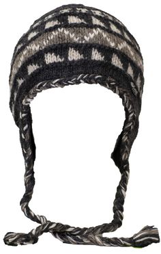 The style that started it all! The iconic Sherpa Earflap is an extremely warm and cozy hat! Hand-made in Nepal, this classic hat is fully lined with fleece for the ultimate in comfort and warmth! Full sized ear flaps will keep ears happy even on the chilliest days, and the tassels can be used for retention or to hang dry after a snowy day. One of our warmest hats, the Sherpa Earflap will make sure your head never gets cold! Like all of our wool products, the Sherpa Earflap is: 100% New Zealand w Warm Hats With Ear Flaps For Cold Weather, Winter Outdoor Bonnet With Ear Flaps, Warm Bonnet With Ear Flaps For Cold Weather, Cozy Winter Hat With Ear Flaps, Cozy Winter Hats With Ear Flaps, Warm Beanie With Ear Flaps, Cozy Adjustable Hat With Fleece Lining, Cozy Adjustable Hats With Ear Flaps, Cozy Adjustable Ear Flap Hats