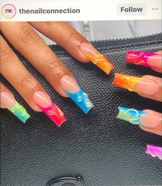 Oldies Nails, Jamaica Nails, Punk Nails, Airbrush Nails, Work Nails, Classy Acrylic Nails, Crazy Nails, Beauty Mark, Acrylic Nails Coffin Pink