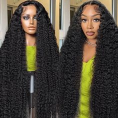 PRICES MAY VARY. Deep Wave Wigs Human Hair Material:100% Brazilian virgin human hair deep wave lace front wigs, cut by young girls, natural healthy elastic, soft and shiny, thick and full. Human Hair Lace Front Wigs Quality:180% density HD deep wave wig, more durable, no shedding, no knots, natural hairline bleached knots, pre-plucked with baby hair, thick and soft, True Length 20-38 Inches Available. 13x6 Lace Front Wigs Cap Size:Medium cap size (21.5-23.5 inches available) comes with 3 combs a Deep Curly Lace Front Wig, Deep Wave Lace Front Wigs, Hd Lace Frontal Wigs, Curly Lace Frontal, Wigs Glueless, Hd Lace Frontal, Long Curly Wig, Human Wigs, Glueless Wigs