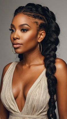 braids hairstyles updo black women Lasting Curls, Braided Styles, Bun Styles, Long Lasting Curls