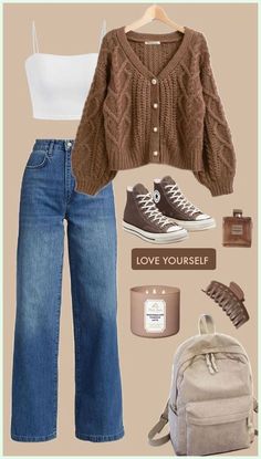 Casual Preppy Outfits, Trendy Outfits For Teens, Casual Day Outfits, Easy Trendy Outfits, Modest Fashion Outfits, Looks Chic