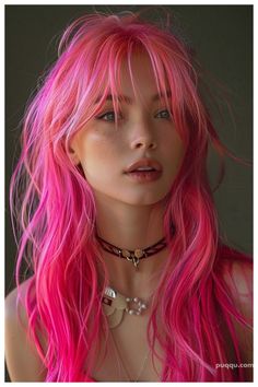 Discover the latest in Black Pink Hairstyles with our curated collection of trendy pink hair looks. Whether you're looking for subtle highlights or bold, full-color transformations, we have something for everyone. Visit our website using the link above for more detailed information and to explore a wide range of pink hairstyles that can suit any style or occasion. #PinkHairstyles #BlackPink #HairstyleInspiration #TrendyHair #HairColorIdeas #FashionForward Accessories Drawing, Hair Color Pink, Colored Hair, Summer Hair Color, Womens Haircuts, Belle Photo, Pretty Hairstyles