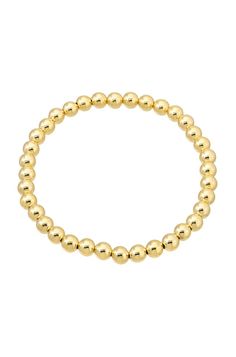 This is a fun and simple 5mm beads bracelet, in elastic, by itself or stacked with your other fine and fashion bracelets. Details: - 18K gold filled - The beads are 5mm - Available in silver, yellow and rose gold filled - Fit 6.5inch wrist. For smaller or bigger size leave a note at checkout. - Made in L.A. - Ship in 7 days. Your purchase always comes in a recycled jewelery box. Tula jewelry supports ethical and eco-friendly practices and uses reclaimed and recycled metals whenever possible Abou Gold Bead Bracelet, Arm Party, Gold Bead Bracelets, Initial Pendant, Beaded Stretch Bracelet, Beads Bracelet, Star Earrings, Bracelet Stack, Bead Bracelet