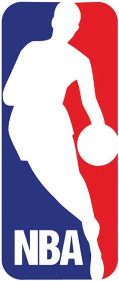 the logo of the basketball team is shown in red, white, and blue colors