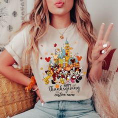 Mickey Mouse Thanksgiving Shirt, Thanksgiving Disney Shirts Svg, Happy Thanksgiving Disney, Disney World Thanksgiving, Thanksgiving Disney, Disney Thanksgiving, Thanksgiving Tee, Thanksgiving Shirt, Thanksgiving Shirts