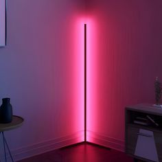 Description:

This sleek and stylish LED corner floor lamp features three low-energy RGB tubes, offering 16 million colors and over 300 dynamic modes. Easily switch between different lighting themes to match various scenes and moods, perfect for creating a relaxing and romantic ambiance in your living room, bedroom, reading room, game room, or during parties. With a high-sensitivity microphone for music sync and a convenient timer function, this smart lamp adds a touch of modern sophistication and functionality to any space.

Features:

Music Sync Function: The high-sensitivity microphone detects sound fluctuations, enabling the light to pulsate in sync with the music, enhancing your movie, party, or gaming experience.

Timer Function: Schedule the lamp to turn on or off automatically at y Corner Floor Lamp, Romantic Ambiance, Block Font, Reading Room, Word Wrap, Low Energy, Led Strip, Indoor Lighting, Game Room