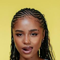 Y2k Cornrows, Tyla Braids Styles, Black Braid Hairstyles, Girls Natural Hairstyles, Protective Hairstyles Braids, Cool Braid Hairstyles