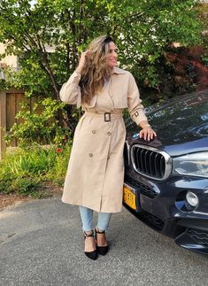 Custom designed chic and classy Light Khaki Trench Coat for women. Gorgeous yellow beige, this chic & elegant coat is perfect for spring and mild weather for a trip out to town. We offer 2 sizes only for now, which are S and M. Thank you for your visit! Chic Khaki Outerwear For Spring, Chic Khaki Spring Outerwear, Chic Beige Outerwear For Spring, Elegant Oversized Outerwear For Day Out, Khaki Spring Outerwear For Office, Spring Khaki Outerwear For Office, Chic Double-breasted Spring Outerwear, Neutral Outerwear For Office In Spring, Chic Neutral Outerwear For Spring