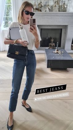 Look Office, Classic Style Outfits, Elegante Casual, 2022 Fashion, Casual Work Outfits, Comfy Fashion, Mode Inspo, Best Jeans, 가을 패션