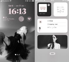 Wallpaper Layout Ideas, Ios16 Aesthetic, Ios 16 Wallpaper, Wallpaper Layout, Iphone Wallpaper Vsco, Ios 17, Cute App, Cute Themes, Wallpaper Kpop