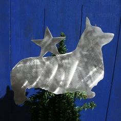 Material: Metal Size: As shown Product includes: 1  Pet Christmas Tree Topper Decoration Size: One Size.  Color: Silver. Dog Themed Tree Topper, Husky Tree Topper, Christmas Tree Topper Hat, Pet Tree Topper, Walmart Snowman Tree Topper, Tree Toppers Walmart Angel, Small Christmas Trees Decorated, Xmas Tree Toppers, Christmas Tree Storage Bag