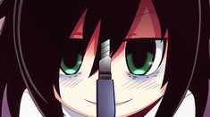 Kuroki Tomoko, Whatsapp Stickers, Moe Anime, Arte 8 Bits, Im Going Crazy, I Love Anime, Cute Gif, An Anime, Me Me Me Anime