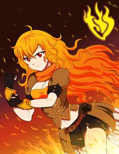 I Burn (Textless) by Oxdarock Yang Fanart, Rwby Qrow, Yang Xiao Long