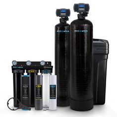 an image of a water softener system