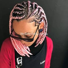 Ghana Braids Hairstyles, Short Box Braids, Feed In Braid, Box Braid, Box Braids Styling, Braid Hair, Cornrow Hairstyles