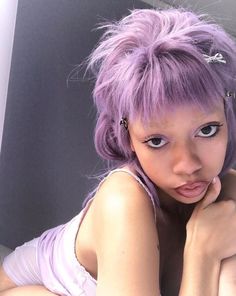 Faded Purple Hair, Bleach Hair Dye, Bleach Hair, Light Purple Hair, Temporary Hair Dye, Semi Permanent Hair Dye, Hair Mistakes, Hair Color Pastel, Lavender Hair