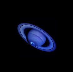 an image of the planet saturn taken from space