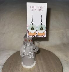 Handmade snow globes Norfolk Va, Christmas Deals, Etsy Earrings Dangle, Holiday Deals, Norfolk, Snow Globes, Jewelry Earrings Dangle, Dangle Drop Earrings, Dangle Earrings