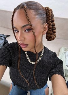 90s Twist Hairstyles, Corporate Natural Hairstyles, Fro Hairstyles, Hairstyles On Natural Hair, Coi Leray Braids, Braided Pigtails, Protective Hairstyles Braids, Natural Curls Hairstyles, Hairdos For Curly Hair