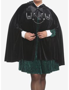 Her Universe Haunted Mansion Gargoyle, Plus Size Disney, The Haunted Mansion, Culture Clothing, Her Universe, Hooded Cape, Plus Size Fits, Line Shopping, Haunted Mansion