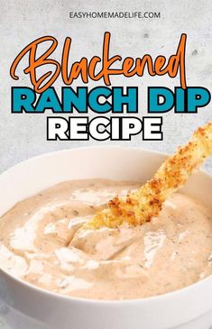 This blackened ranch dip recipe is a must-try! It’s full of bold flavors and perfect for any occasion. Whether you’re hosting a party or just need a tasty snack, this dip has you covered. It’s easy to make and will impress your guests every time. If you’re looking for more delicious and simple recipes that are sure to please, visit Easy Homemade Life.