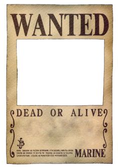 an old wanted dead or alive photo frame