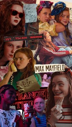 Max mayfield❤️ Stranger Things Collage, Eleven Aesthetic, Stranger Things Jonathan, Stranger Things Theme, Swiftie Aesthetic, Max Mayfield, Gorillaz Art