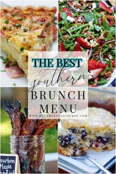 the best southern brunch menu