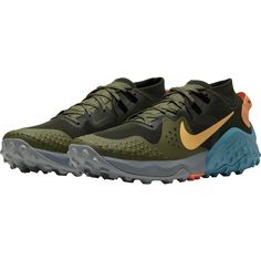 Trail Running Training, Biking Backpack, Mens Trail Running Shoes, Shoes Green, Shoe Nike, Nike React, Trail Shoes, Nike Store, Running Shoes Nike