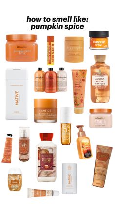 how to smell like pumpkin spice Pumpkin Shower Routine, How To Smell Like Pumpkin Spice, How To Smell Like Cinnamon, How To Smell Like Fall, Pumpkin Spice Perfume, How To Smell Like, Pumpkin Perfume