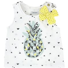 Débardeur imprimé - 157871 Kids Shapes, Kidswear Trends, Tropical Trend, Fancy Bows, Fun Clothes, Shapes For Kids, Kids Prints, Fall 2017