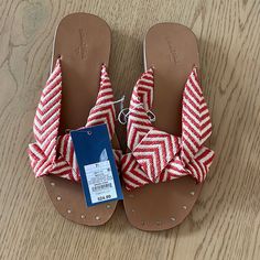 Universal Thread Red Louise Sandal Nwt 7.5 Red Slip-on Flip Flops For Spring, Red Round Toe Flip Flops For Beach Season, Red Round Toe Sandals For Beach Season, Red Round Toe Flip Flops For Beach, Red Flip Flops For Spring Vacation, Red Round Toe Flip Flops For Summer, Red Synthetic Flip Flops For Beach Season, Red Slip-on Flip Flops For The Beach, Red Closed Toe Sandals For Beach