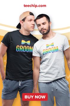 Groom LGBT Shirt | Bachelor party T-shirt | Gay T-shirt | Rainbow t-shirt | Click on the link to shop or visit teechip.com to discover more products for your bachelor party  #bachelorparty #wedding #bachelor #bachelorweekend #bachelorpartyideas #bestbachelorpartyever #bachelorparties #bachelorpartyweekend #bachelortrip #tshirt #tshirtshop #tshirtslovers #tshirtstyle #tee #shirt #tshirts #tees #tshirtdesign #tshirtprinting #tshirtlovers #tshirtsshop #tshirtlife #tshirtprint #tshirtonline Gay T Shirt, Matching T Shirts, Lgbt Shirts, Rainbow T Shirt, Weeding