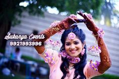 Flower Jewellery For Dohale Jevan & Baby Shower | Haldi - Mehendi | Sukanya Events Haldi Function