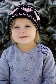 Super cute kid's crochet hat with little hearts! Crochet pattern by Amanda Evanson - head over to LoveCrochet to download the pattern and make your own! Crochet Baby Hat Patterns, Crochet Rings, Baby Hat Patterns, Crochet Knit Hat, Bonnet Crochet, Crochet Beanie Hat, Valentines Crochet, Crochet Beanie Pattern, Crochet Cap