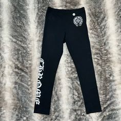 New Never Worn Before Chrome Heart Jeans, Chrome Hearts Leggings, Chrome Heart Pants, Chrome Hearts Leather Pants, Chrome Hearts Sweatshirt, Chrome Hearts, Cute Simple Outfits, Simple Outfits, Pant Jumpsuit