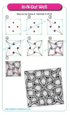 the instructions for how to make an origami box with pictures and text on it