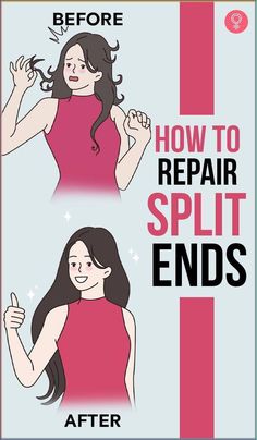 How To Repair Split Ends: If you have tried every DIY recipe, every salon treatment, and even your grandmother’s nuskhas to treat the split ends and failed miserably, here’s an article for you. We bring you a quick read on whys and hows of split ends, and how to treat them- Fix Split Ends, Split End Remedy, Split Ends Repair, Repair Split Ends, Split Ends Hair, Heat Styling, Split Hair, Diy Recipe