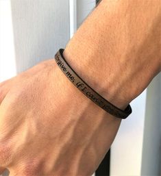 Personalized Men Leather Braceletsecret Message | Etsy Engraved Leather Bracelets, Secret Message Bracelet, Personalized Leather Bracelet, Bracelet Couple, Cute Bracelet, Message Bracelet, Handmade Leather Bracelets, Brown Leather Bracelet, Engraved Bracelet