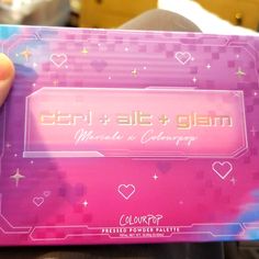 For Sale Is A Colourpop Ctrl + Alt + Glam Pressed Powder Eyeshadow Palette Nib New In Box. Condition Is New. Never Opened, Never Used. Questions? Leave A Comment Below! Alt Glam, Colourpop Bare Necessities, Rainbow Eyeshadow, Highlighter Palette